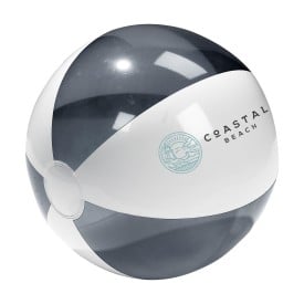 BeachBall Ø 30 cm-Wit/zwart