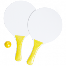 Beachballset Cupsol-Geel