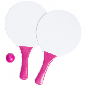 Beachballset Cupsol-Magenta