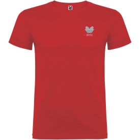 Beagle kindershirt met korte mouwen-Rood
