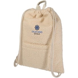 Bear sherpa rugzak met trekkoord - GRS gerecycled polyester - 9 liter - voorvak - handgreep