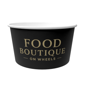 Bedrukte bowl 1000ml-Wit