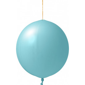 Bedrukte punchballs 120/130 cm-Licht blauw