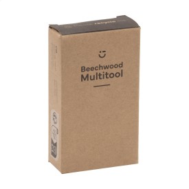 Beechwood multitool multitang - RVS en hout - 9-delig - 11 functies - in doosje