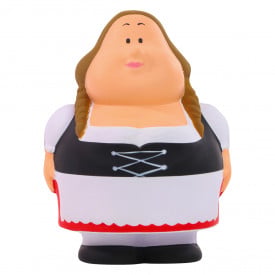 Berta® anti stress figuur - tiroler vrouw - 10 cm