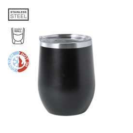 Bobby beker 350ml - dubbelwandig - met deksel
