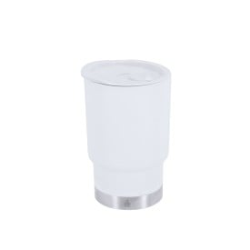 Beker-fles Clancy 380 ml - gerecycled PP en RVS - dubbele wand - BPA-vrij