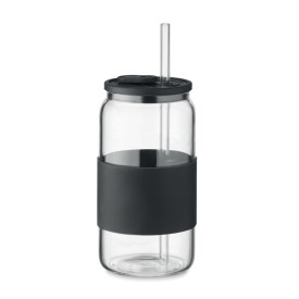 Beker hoog borosilicaat 550ml-Zwart