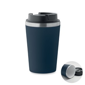 Beker met keramische voering 350ml-Donker marineblauw