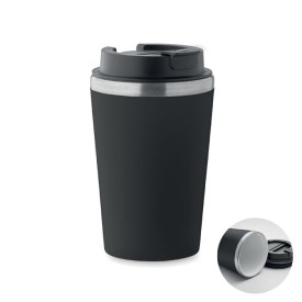 Beker met keramische voering 350ml-Zwart