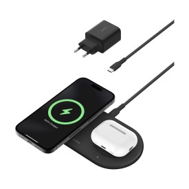 Belkin BoostCharge2 in 1 oplaadstation - 15W - rPC - USB-C/USB-C-kabel