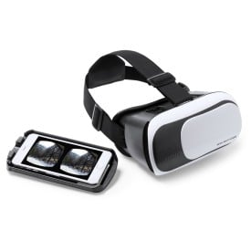 Virtuele Reality bril - kunststof - verstelbare lenzen - 3.5mm audio jack-ingang