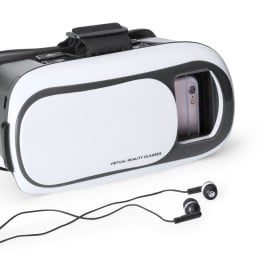 Virtuele Reality bril - kunststof - verstelbare lenzen - 3.5mm audio jack-ingang