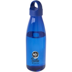 Bergen 800 ml waterfles van gerecycled plastic-Koningsblauw
