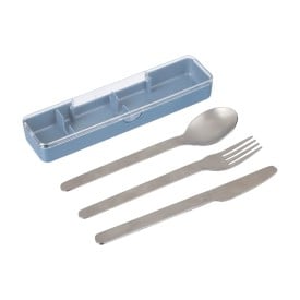 Bestekset Brisio | 3 st.-Blauw