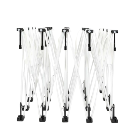 Rechte pop-up wand medium - complete set - dekostof - full colour bedrukking