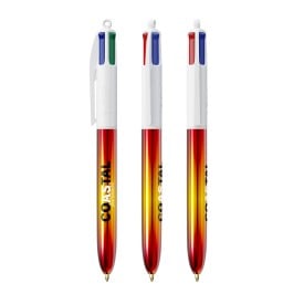 BIC® 4 Colours® balpen - kunststof - vlag design