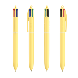BIC® 4 Colours® Pastel-Pastel geel