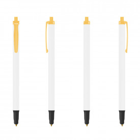 BIC® Clic Stic Stylus balpen-Geel