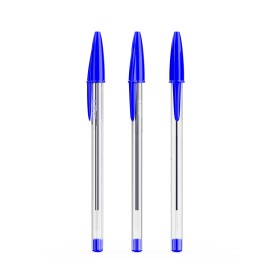 BIC® Cristal® Expression-Blue / blue ink