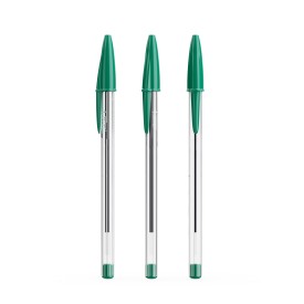 BIC® Cristal® Expression-Green / green ink