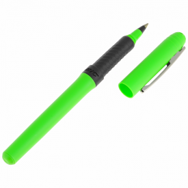 BIC® Grip roller balpen - kunststof - blauwe inkt - losse dop