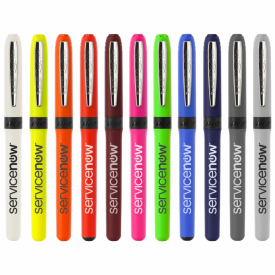 BIC® Grip roller balpen - kunststof - blauwe inkt - losse dop