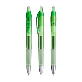 BIC Intensity Gel Clic gelpen-Clear light green / black ink