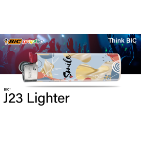 BIC® J23 gasaansteker - dun en elegant - wegwerp