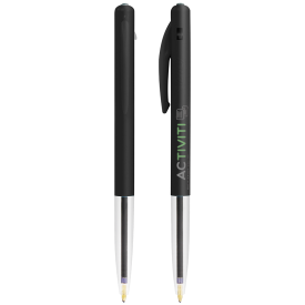 BIC® M10® Clic balpen - kunststof - blauwschrijvend