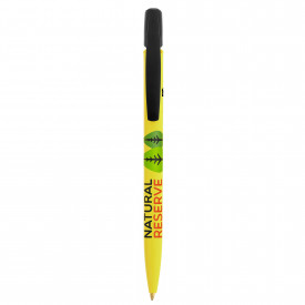 BIC® Media Clic BIO ballpen-Geel