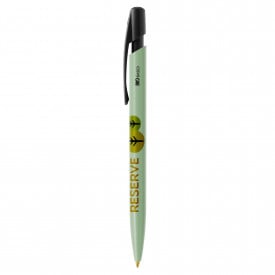BIC® Media clic balpen - gerecycled kunststof - blauwe inkt