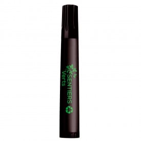 BIC® Ecolutions® permanent marker - gerecyled kunststof - zwarte inkt - losse dop