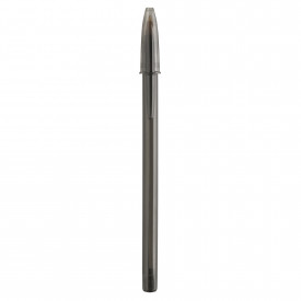 BIC Style balpen-Clear dark grey / blue ink