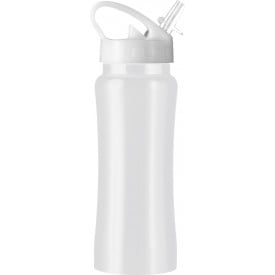 Bidon 600ml roestvrijstaal-Wit