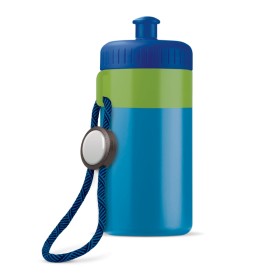 Bidon 500ml - kunststof - met koord
