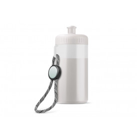 Bidon met rand 500ml-Wit / wit