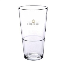 Bierglas Vaasje Stapelbaar 340 ml-Transparant