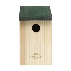 Birdhouse vogelhuisje - grenenhout - 22x14x12 cm - met ophangoog