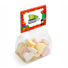 Blokzakje snoep - 50 gram - snoep naar keuze