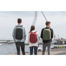 Bobby Hero rugzak - 16L - rPET polyester - laptopvak - anti diefstal