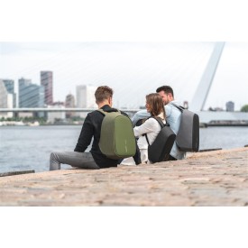 Bobby Hero rugzak - 16L - rPET polyester - laptopvak - anti diefstal