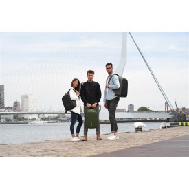 Bobby Hero rugzak - 16L - rPET polyester - laptopvak - anti diefstal