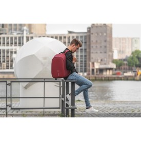 Bobby Hero rugzak - 16L - rPET polyester - laptopvak - anti diefstal
