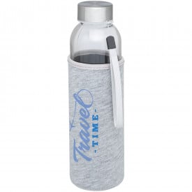 Bodhi 500 ml glazen drinkfles-Grijs