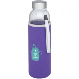 Bodhi 500 ml glazen drinkfles-Paars