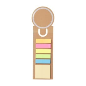 Boekenlegger Clay | Gerecycled karton-Bruin