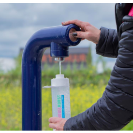 Join The Pipe Kumasi waterfles 500 ml - kunststof - transparant gekleurd