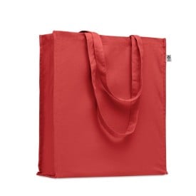 Boodschappentas organisch katoe-Rood