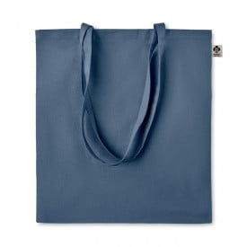 Boodschappentas van organisch katoen - 140 gr/m2 - diverse kleuren